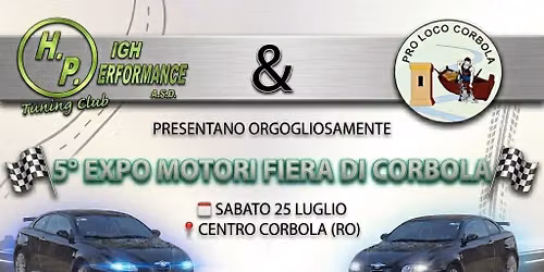 5\u00b0 EXPO MOTORI FIERA DI CORBOLA