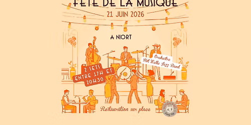 F\u00eate de la musique avec le Hot Melle Jazz Band