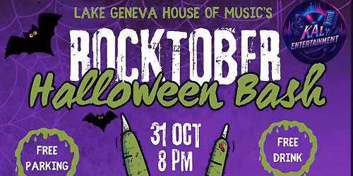 ROCKTOBER HALLOWEEN BASH \ud83e\udd18\ud83d\udc80\ud83d\udc7b \ud83c\udf83