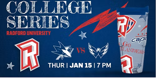 Radford University Alumni | Night at the Washington Capitals