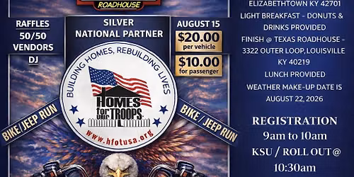 Homes for Troops Bike and Jeep Run
