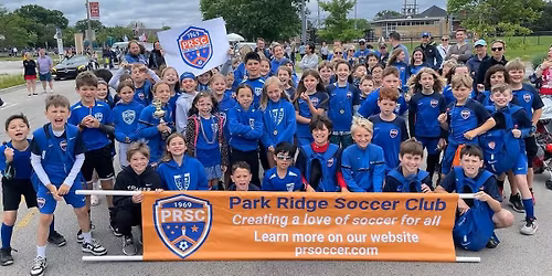 PRSC Marches in the 2026 Park Ridge Memorial Day Parade