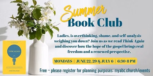 Women In The Word: Summer Book Club