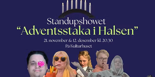 Adventstaka i Halsen