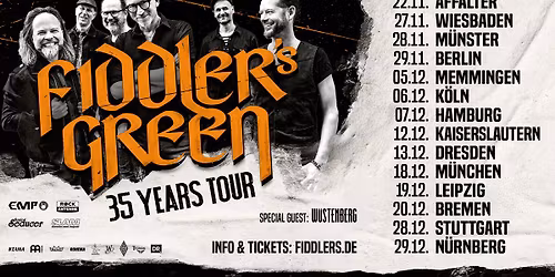 FIDDLER'S GREEN "35 Years Tour" \u2022 Kaiserslautern