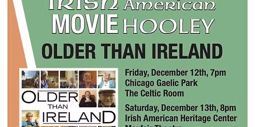 Irish Film Night - Older Than Ireland