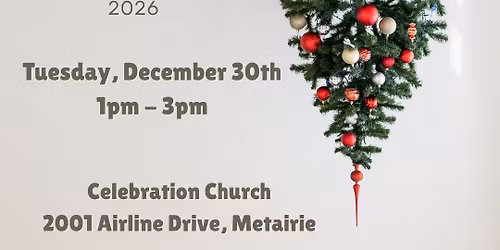 Christmas UN-decorating Party