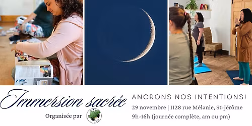 Immersion sacr\u00e9e | Ancrons nos intentions! \ud83c\udf20