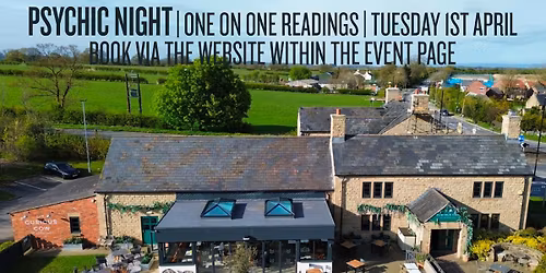 Psychic Nights One To One Readings At The Curious Cow Killinghall 12\/01\/2026