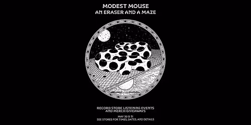 Modest Mouse "An Eraser and a Maze" Listening Party @ Superjumbo Records