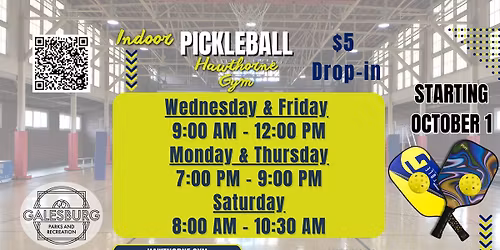 Indoor Pickleball