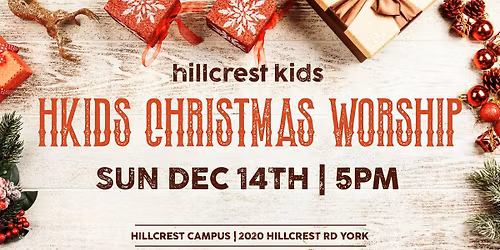 HKids Christmas Worship Night