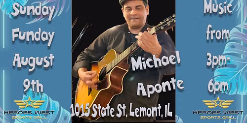 Sunday Funday Patio Party with Michael Aponte