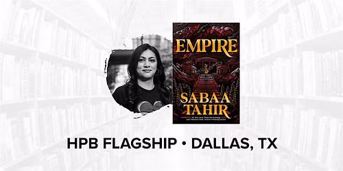 Talk and Book Signing with Bestselling Author Sabaa Tahir