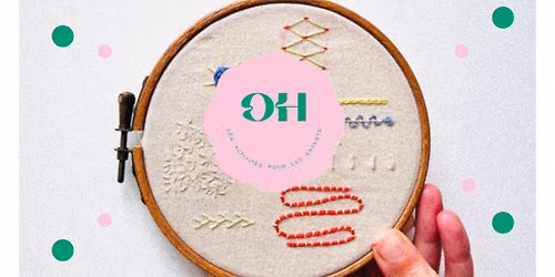Atelier initiation broderie cr\u00e9ative \u2022 Navard