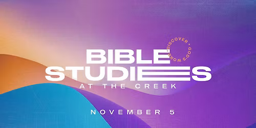 Fall Bible Studies