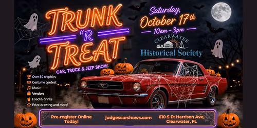 Trunk 'r Treat at Clearwater Historical Society 