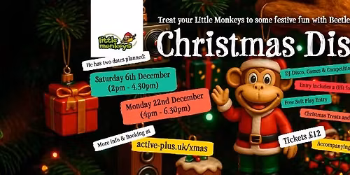 Christmas disco party