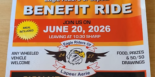 Annual Love Inc Benefit Run @ Lapeer Eagle's