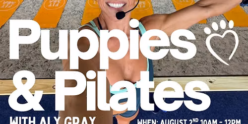 Puppies & Pilates at Alaqua w\/ Aly Gray
