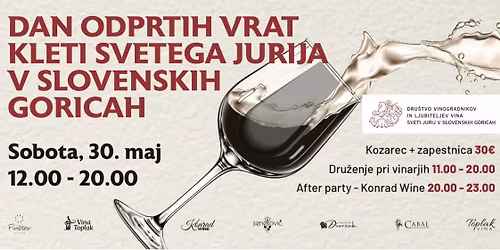 Dan odprtih vrat kleti Svetega Jurija v Slovenskih goricah