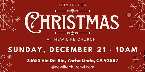 Christmas at New Life Church Yorba Linda