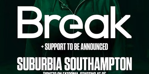 ADHDNB x PND x TDS x TSS PRESENT: BREAK + SUPPORT TBA