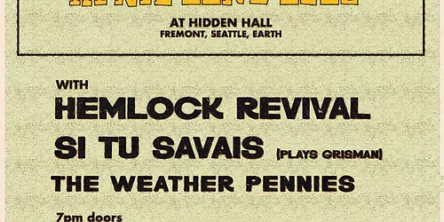 PNW Bluegrass Getdown at Hidden Hall