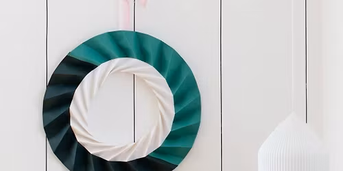 Origami Wreath Workshop 