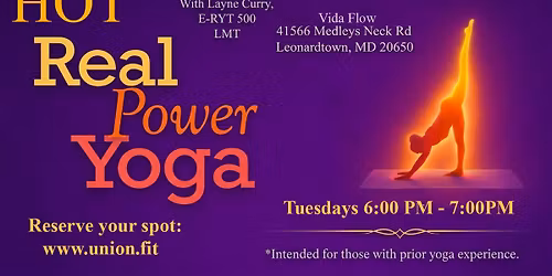 Hot Real Power Yoga
