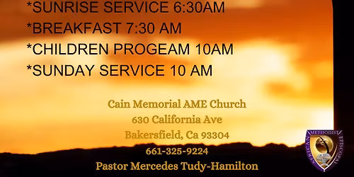 Ressuretion Sunday School Worship Service 