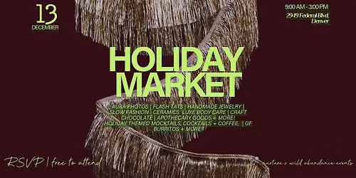 Holiday Market | Nurture x Wild Abundance
