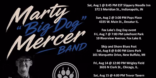 Big Dog Mercer @ New Buffalo MI