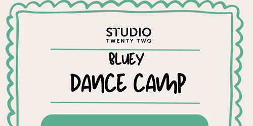 Bluey Dance Camp