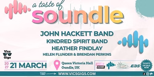 A Taste Of Soundle with John Hackett Band