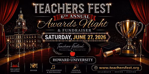 Teachers Festival 6th Annual Awards Night & Fundraiser