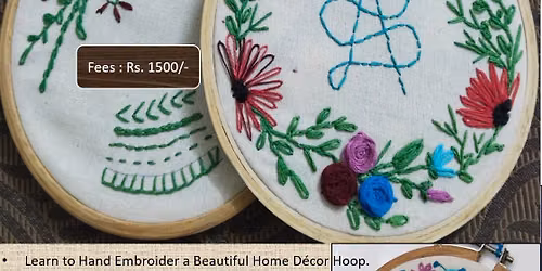 Embroidery Hoop Art