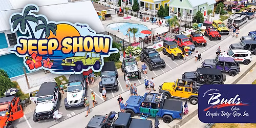 Boardwalk Fest Jeep Show: Sponsored by Bud's Chrysler Dodge Jeep Ram