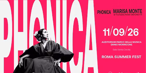 MARISA MONTE & l'Orchestra ROMA SINFONIETTA - PHONICA | Roma