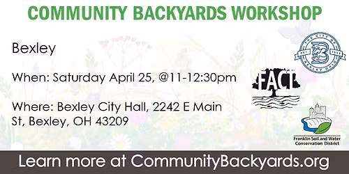 Community Backyards Workshop - Bexley