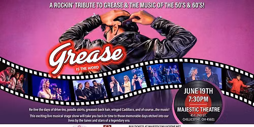Grease is the Word - Tribute to Grease and the 50s & 60s