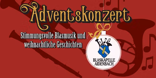 Adventskonzert der Aidenbacher Jugend-Blaskapelle