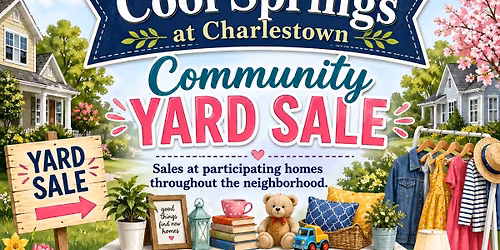 Cool Springs Community Yard Sale!!