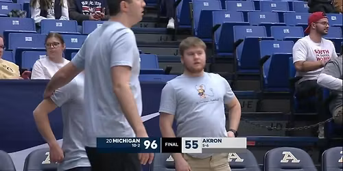 Akron Zips at Michigan Wolverines Womens Basketball