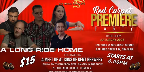 A Long Ride Home Red Carpet Event