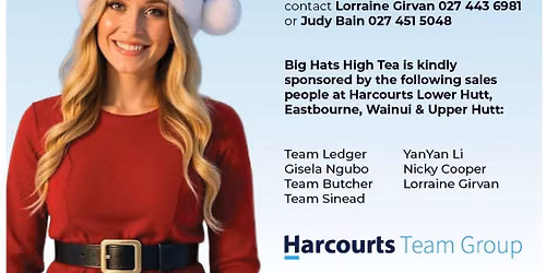 Big Hats High Tea — Hutt Bowling Club