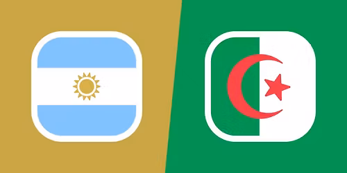 Argentina vs Algeria - World Cup - Match 19 (Group J)