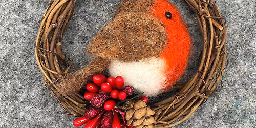 Make a Needle-Felted Robin - evening workshop