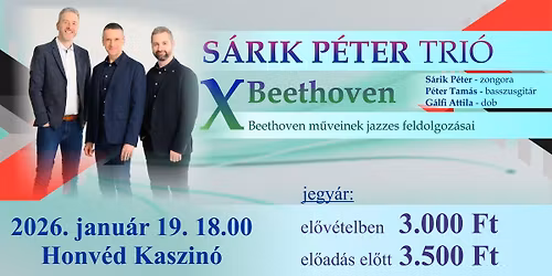 S\u00c1RIK P\u00c9TER TRI\u00d3 - X BEETHOVEN