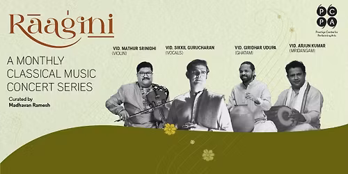 Raagini ft Vid Sikkil Gurucharan & Ensemble